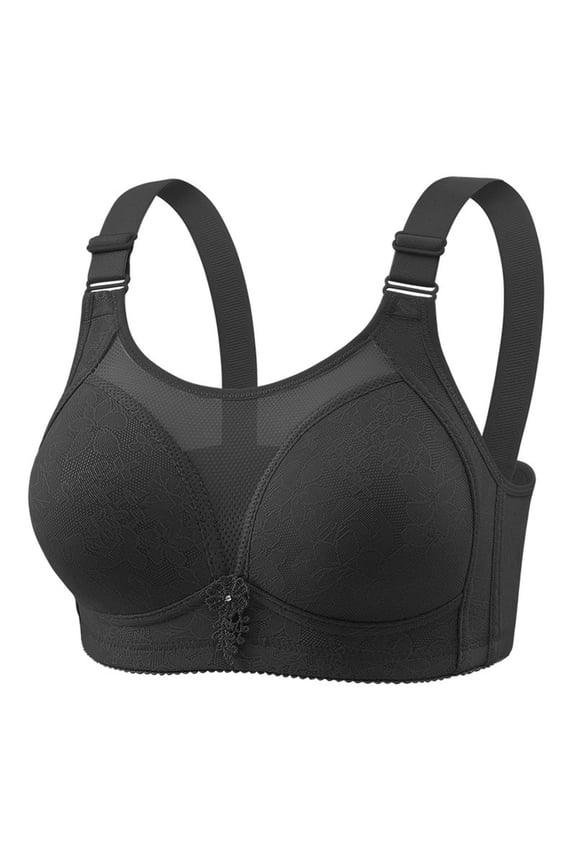 Underwire Convertible Bra for Women - Light Support Smooth U Back Bra with BC Cup Sizing
