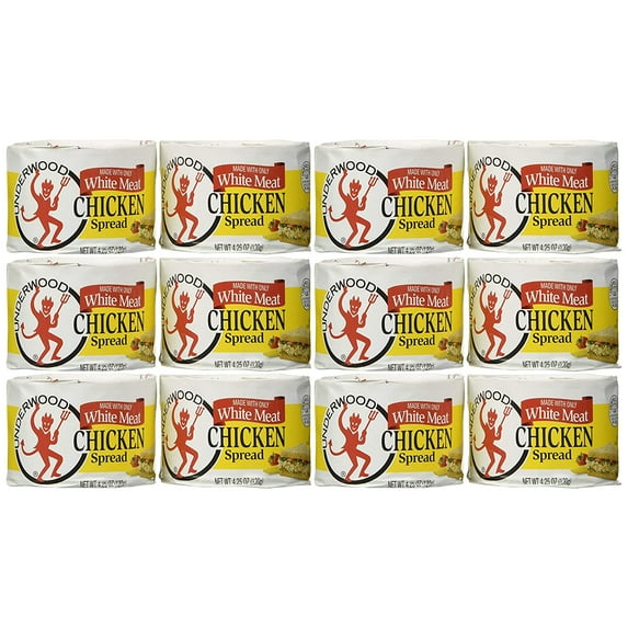 Underwood Chicken Spread - 4.25 oz (12 pack) - 2 SET