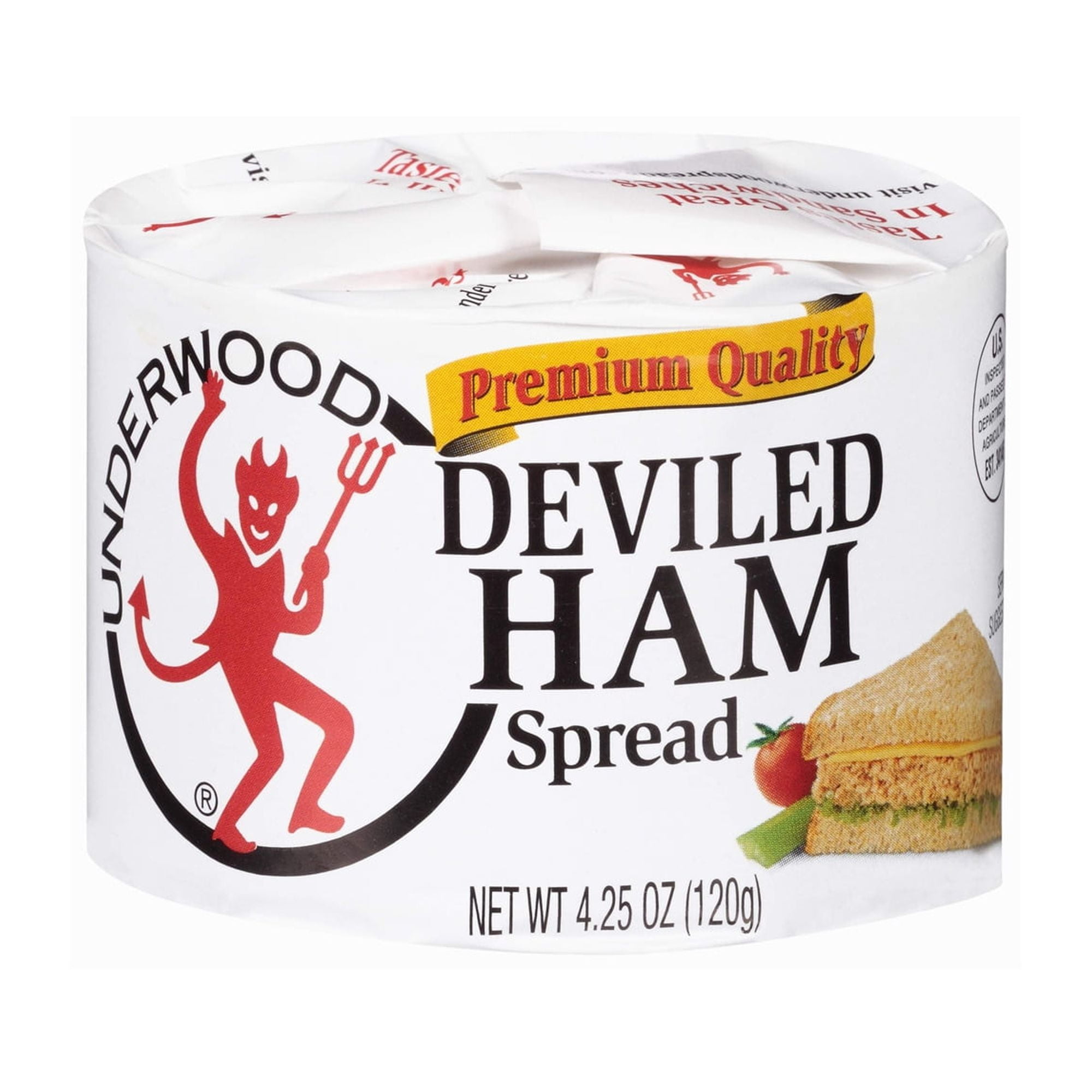 Underwood Deviled Ham Spread (Pack of 8) - Walmart.com