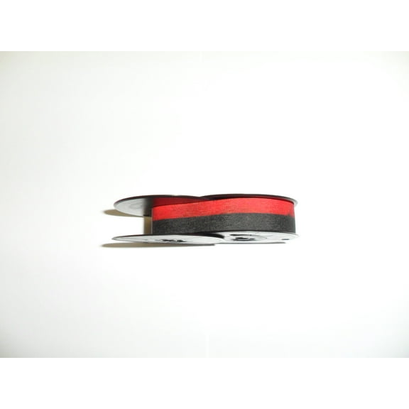 Underwood Golden Touch Ace Typewriter Ribbon, Black and Red, Compatible, Twin Spool
