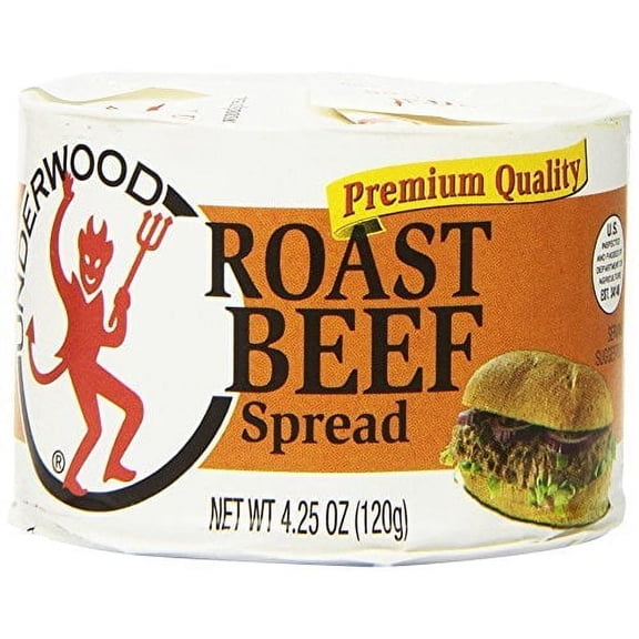 Underwood Roast Beef Spread, 4.25 Ounce (Pack of 12)