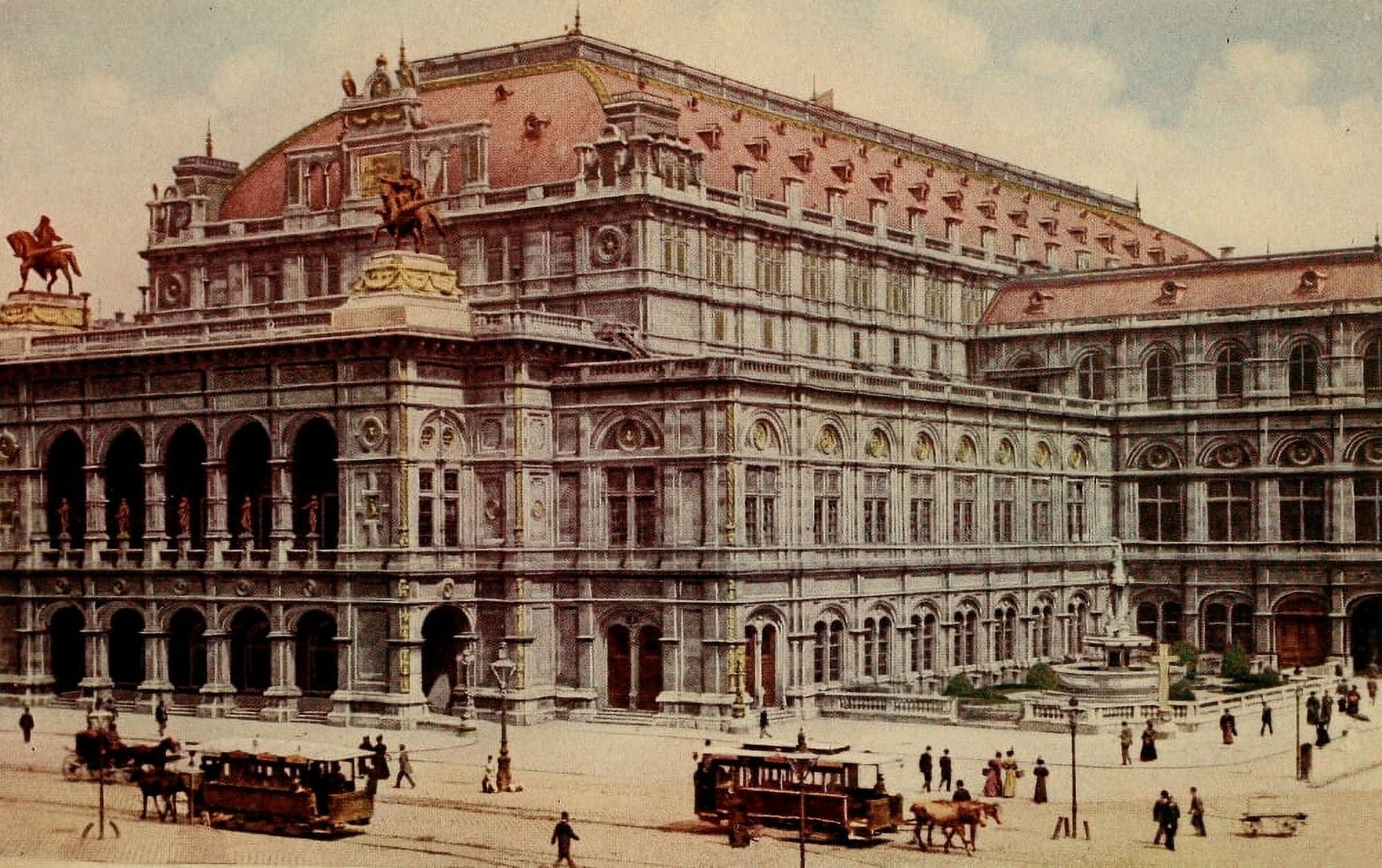Underwood & Underwood Musical Instruments 1909 Imperial Opera House Vienna Canvas Art - (18 x 24)