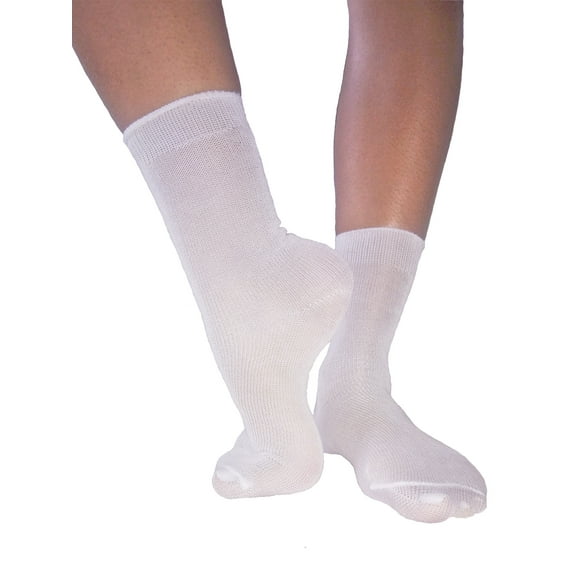 Underworks 10-Pack Unisex Disposable Casual Crew Socks - For Business or Leisure Travel - Everyday All Day Socks