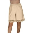 thumbnail image 1 of Underworks 9-Inch Inseam Cotton Pettipants Beige Medium, 1 of 4