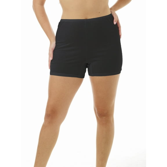 Underworks Cotton 5-inch Bloomers 3-Pack