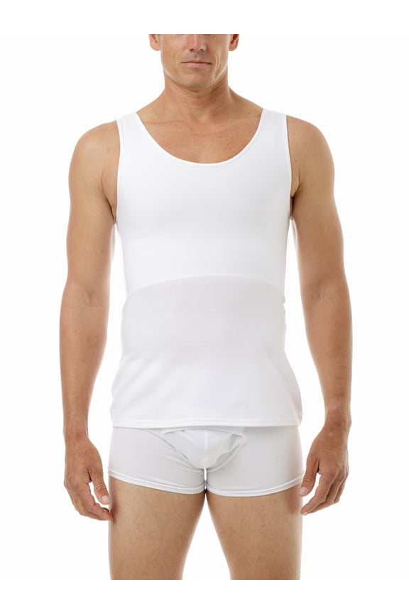 Cotton Concealer Chest Binder Gynecomastia Compression Tank