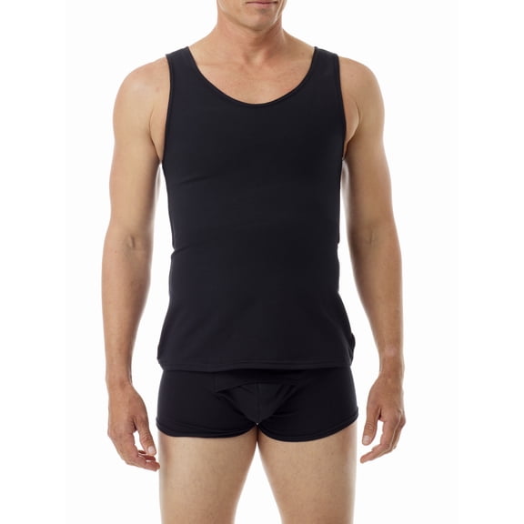 Underworks Cotton Concealer Chest Binder Gynecomastia Compression Tank