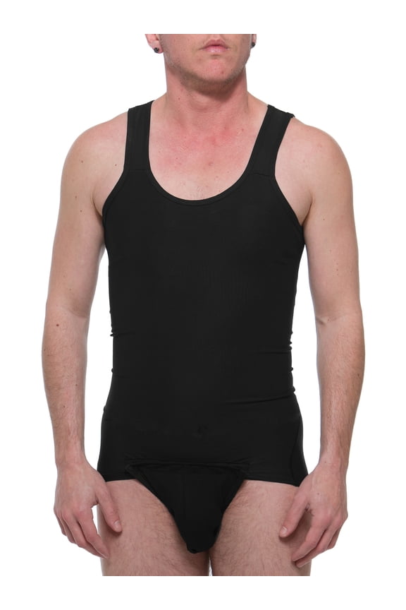 FTM Compression Binder Tanksuit - Black 2XL