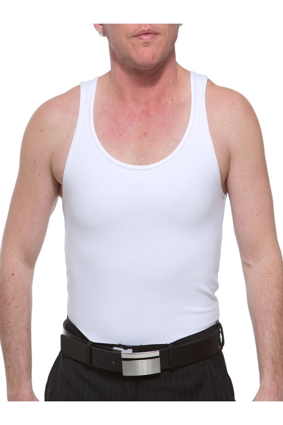 FTM Cotton Concealer Chest Binder Compression Tank Top