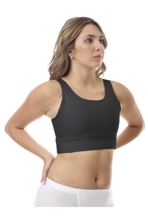 MagiCotton Binding and Sport Bra Black 32