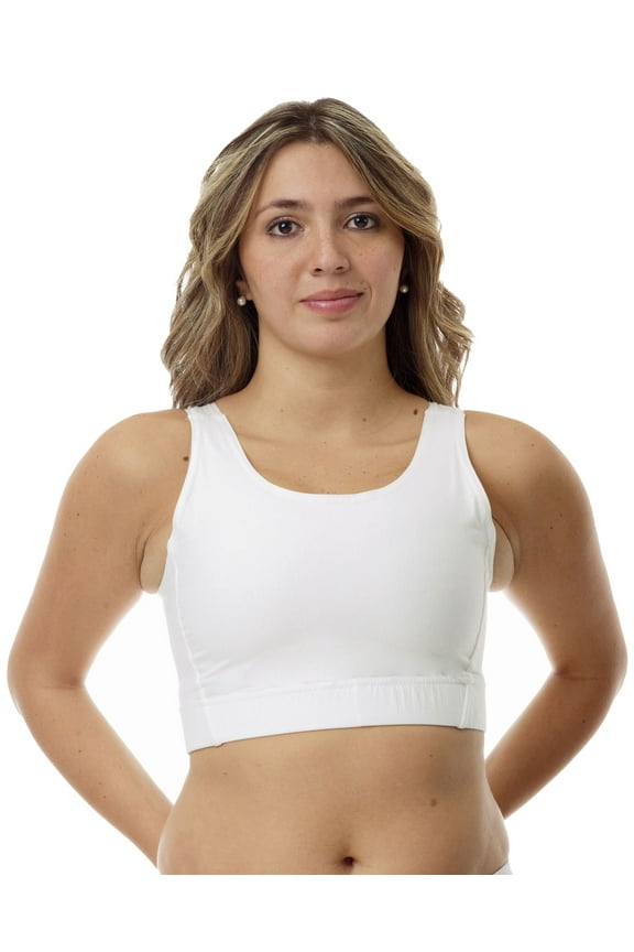MagiCotton Binding and Sport Bra White 40