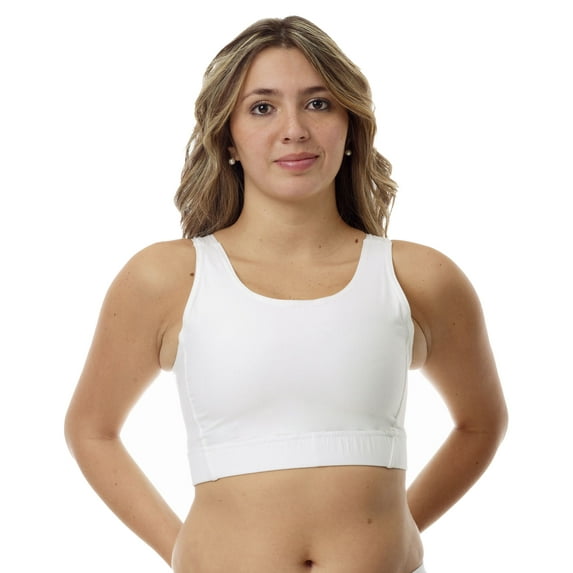 Underworks MagiCotton Binding and Sport Bra White 42