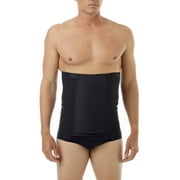 Underworks Men 12-Inch Belly Buster Zip-n-Trim Support Brief