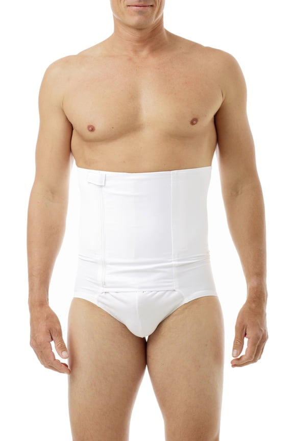 Men 8-Inch Zip-n-Trim Support Brief