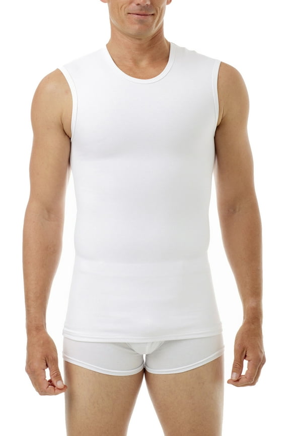 Mens Cotton Concealer Compression Muscle Shirt