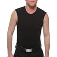 thumbnail image 1 of Underworks Mens Cotton Concealer Compression Muscle Shirt, 1 of 2