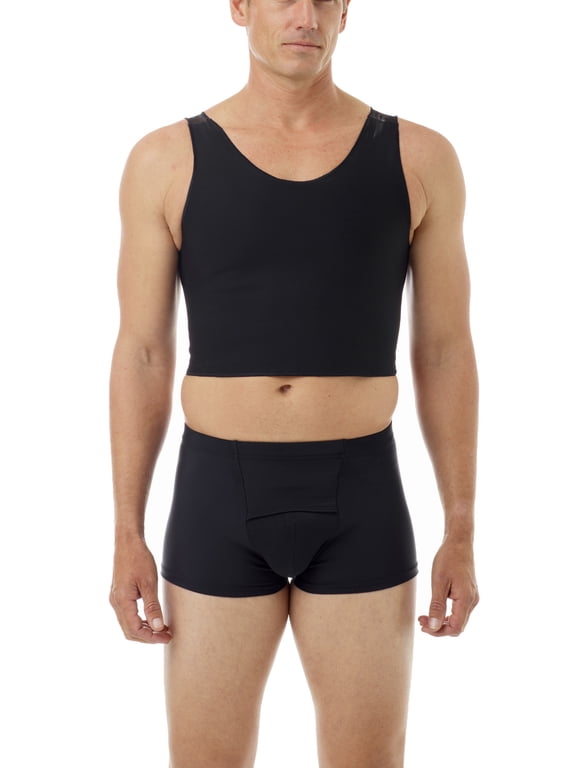 Mens Econo High Power Compression Chest Binder Top
