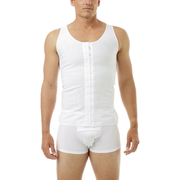Underworks Mens Power Compression Surgical Gynecomastia Vest