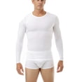 thumbnail image 1 of Underworks Microfiber Compression Crew Neck Light Compression T-shirt with Long Sleeves, 1 of 2