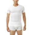 thumbnail image 1 of Underworks Microfiber Compression Crew Neck Light Compression T-shirt with Short Sleeves, 1 of 2