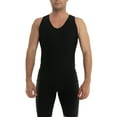 thumbnail image 1 of Underworks Microfiber Concealer V-Neck Compression Tank, 1 of 2