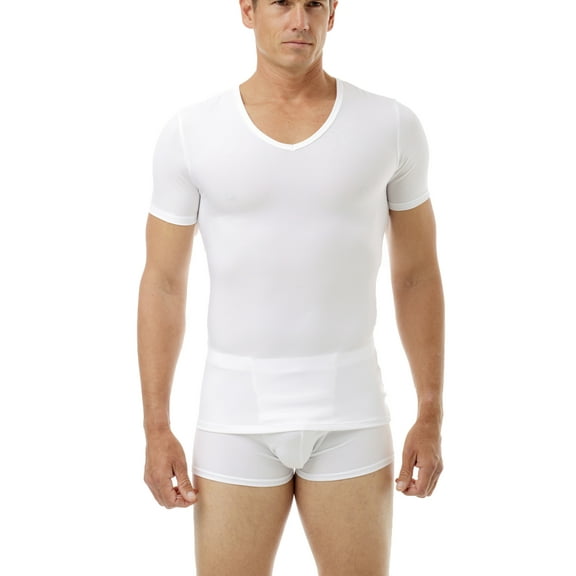 Underworks Microfiber V-Neck Light Compression T-shirt