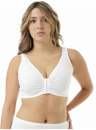 DELIMIRA Women's Wireless Plus Size Bra Cotton Support Comfort Unlined  Sleep Bralette 