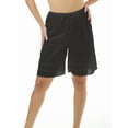 thumbnail image 1 of Underworks Women Snip-A-Length Pettipants Black Medium, 1 of 5