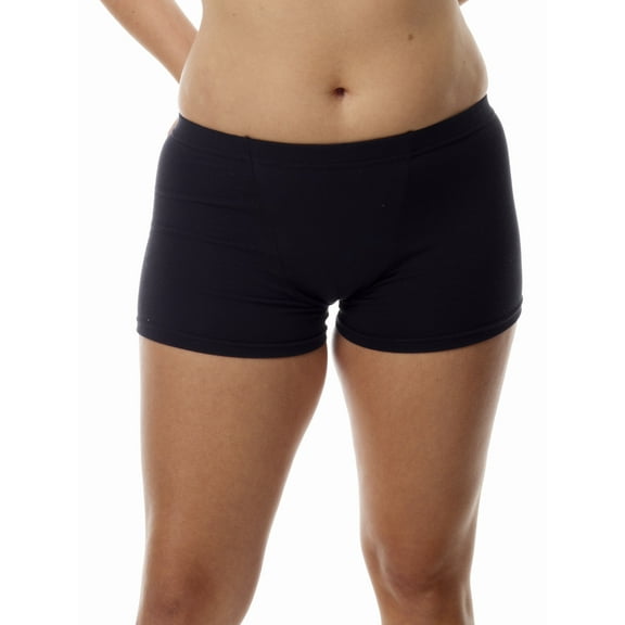 Underworks Womens Microfiber Compression Boy Shorts