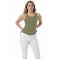 thumbnail image 1 of Underworks Womens Microfiber Light Compression Tank Top, 1 of 2