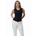 thumbnail image 1 of Underworks Womens Ultra Light Cotton Spandex Sleeveless Compression Top, 1 of 2