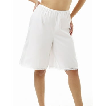 Underworks Woven Cotton Pettipants 9-inch Inseam