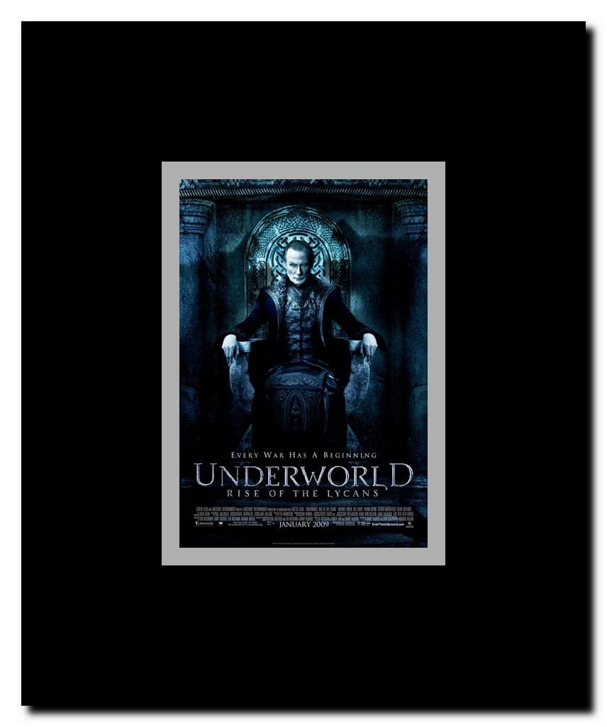 Underworld 3: Rise of the Lycans c.2009 - style B Framed Movie Poster