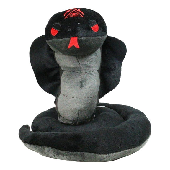 Underworld Mythological Creature Venomous Cobra Snake Decorative Luxe Soft Plush