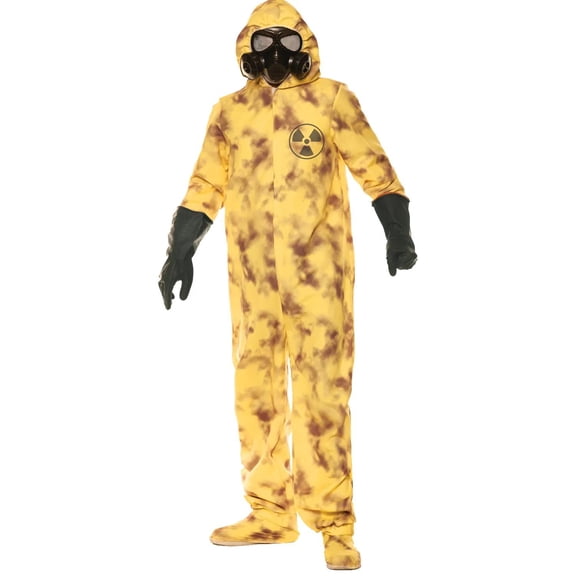 Underwraps Men's Hazmat Costume Jumpsuit | XX- Large Unisex