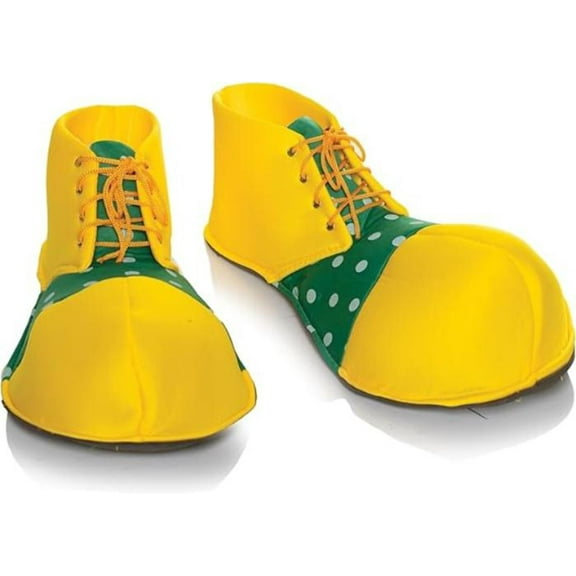 Underwraps UR31106 Adults Yellow Clown Shoes Costume Accessory