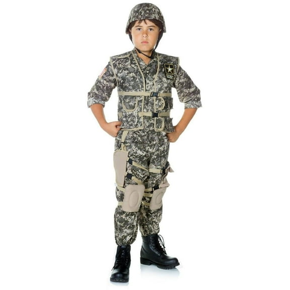 Underwraps Army Ranger Deluxe Costume Child Medium Unisex