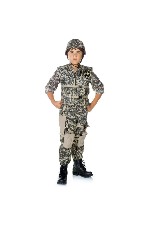 Army Ranger Deluxe Costume Child Medium Unisex