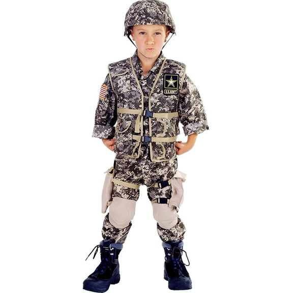 Underwraps Army Ranger Deluxe Costume Child Small Male