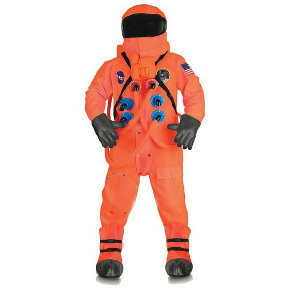 Underwraps Astronaut Deluxe Suit Men's Halloween Fancy-Dress Costume for Adult, One Size