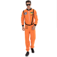 thumbnail image 1 of Underwraps Astronaut Orange NASA Adult Plus Teen Mens Halloween Costume,XL, 1 of 7