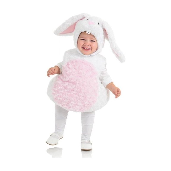 Underwraps Belly Babies Bunny Rabbit Costume Child Toddler X-Large 4-7 Unisex