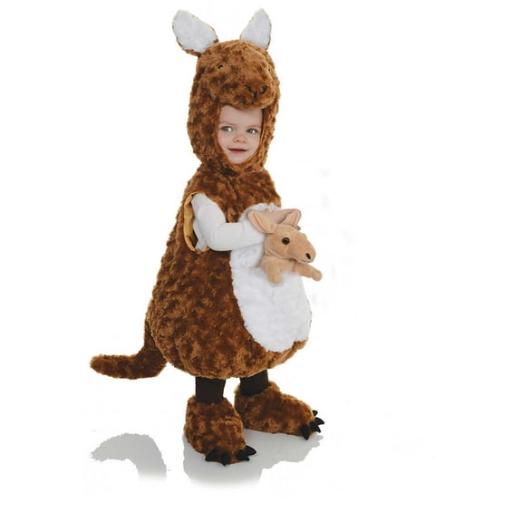 Underwraps Belly Babies Kangaroo Plush Child Toddler Costume XL 4-7 Unisex