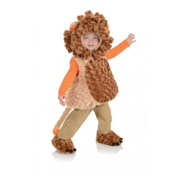 Underwraps Belly Babies Lion Plush Child Toddler Costume M 18-24 Months Unisex