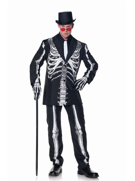 Bone Daddy Formal Skeleton Suit Costume Adult XX-Large Male