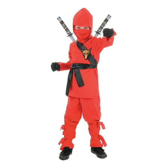 Secret Ninja Child Costume (Red)