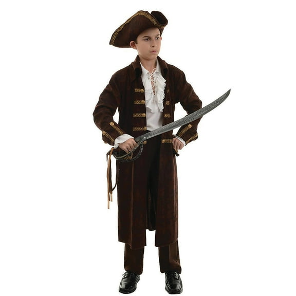 Pirate Captain - Brown Child Halloween Costume
