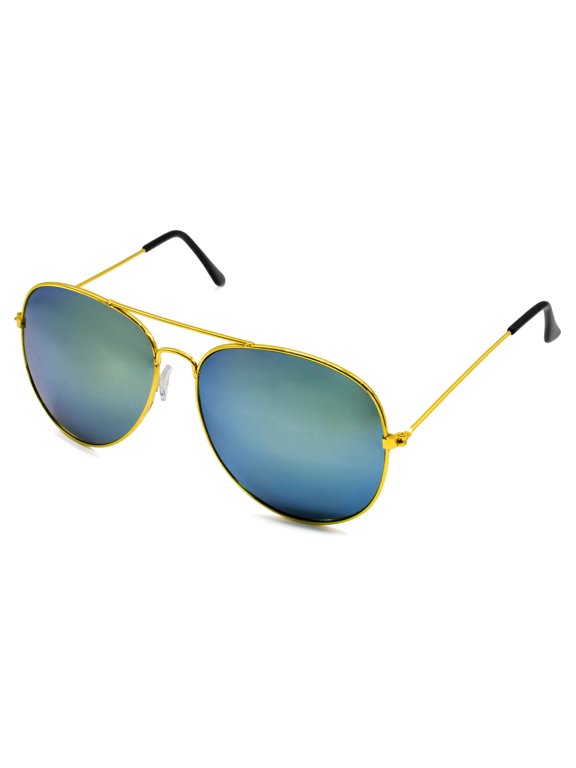 Cop Style Costume Sunglasses, Multi-color Eyewear, Classic Uniform Inspired Costume Accessory For Parties, Halloween & Roleplay (One Size 42-44)