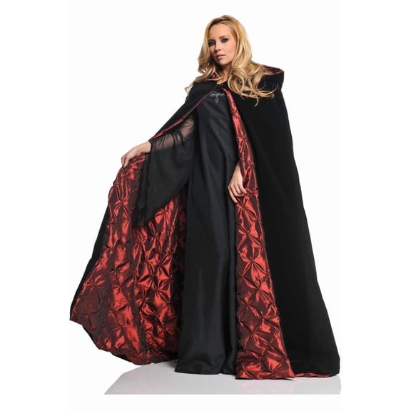 Underwraps Costumes - Velvet Cape - One Size
