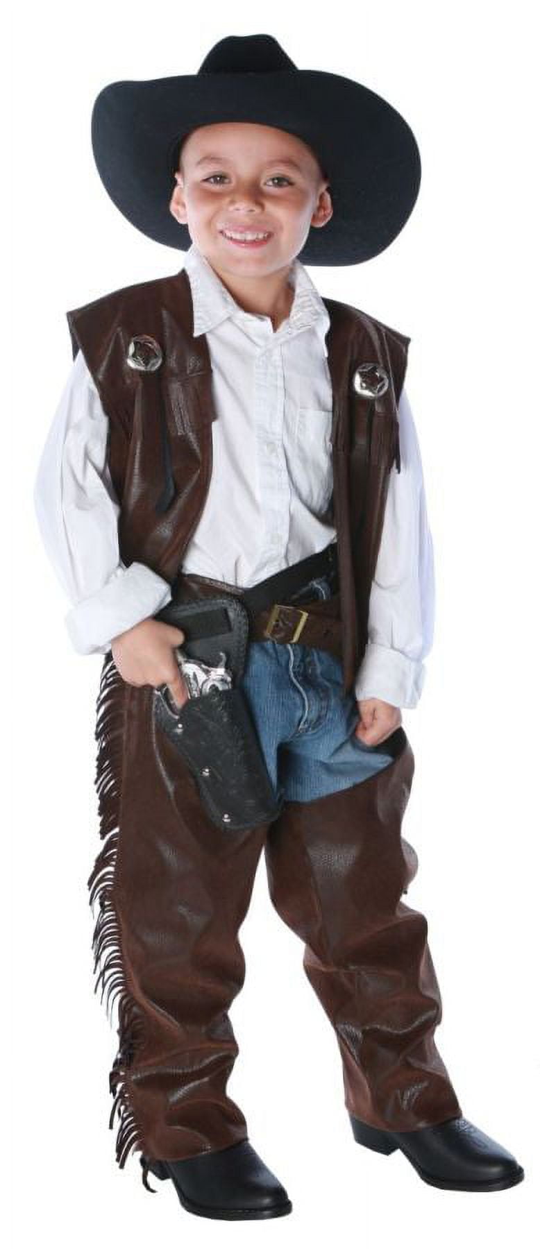 Underwraps Costumes - Boy's Cowboy Costume - Child Small (4 - 6)
